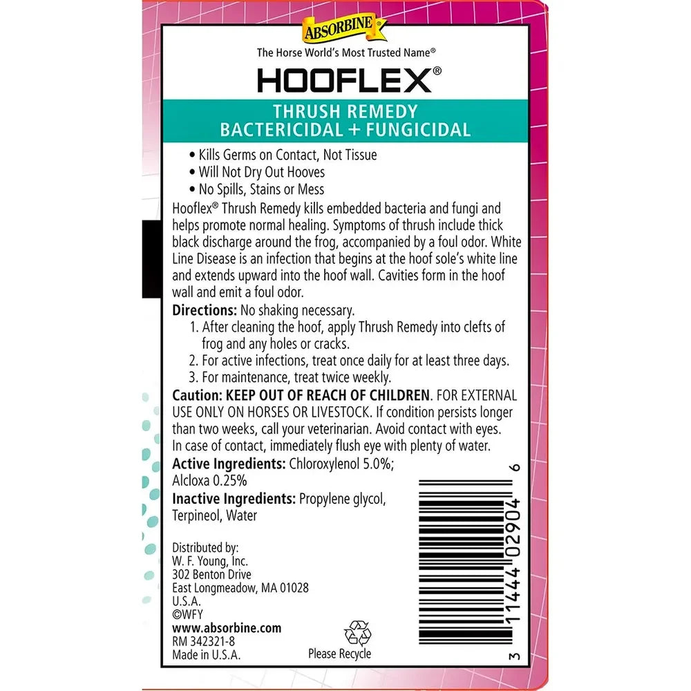 Hooflex Thrush Remedy Bactericidal and Fungicidal
