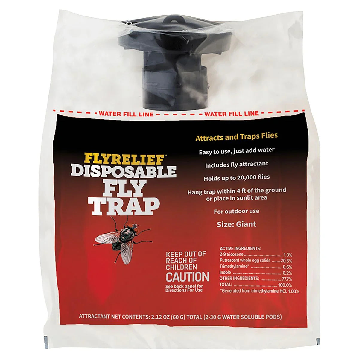 Fly Relief Disposable Fly Trap