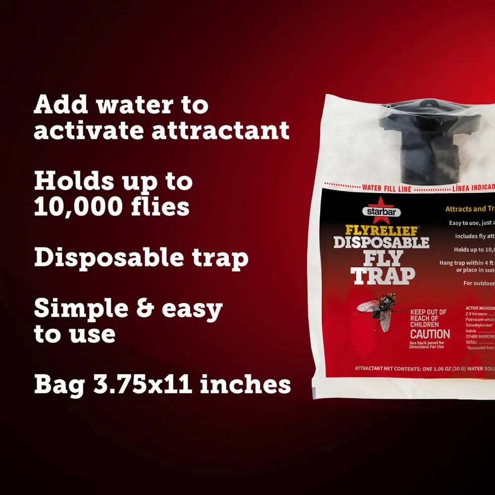 Fly Relief Disposable Fly Trap