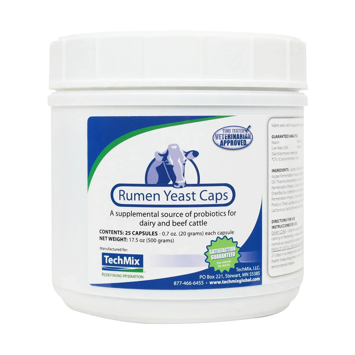 Rumen Yeast Caps