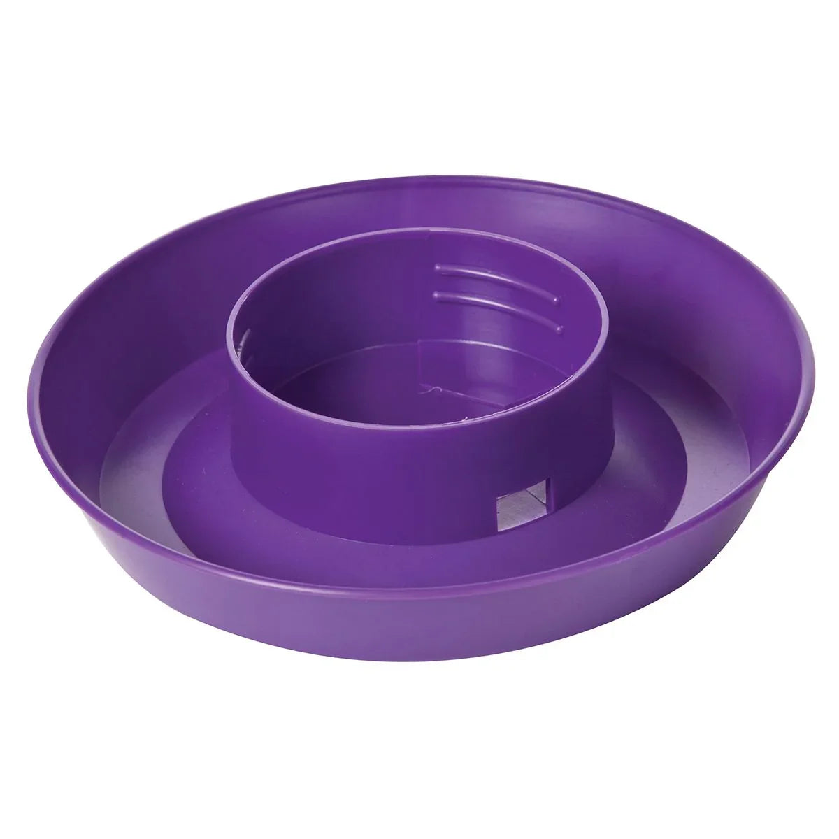 Screw-On Poultry Waterer Base for Quart Jar