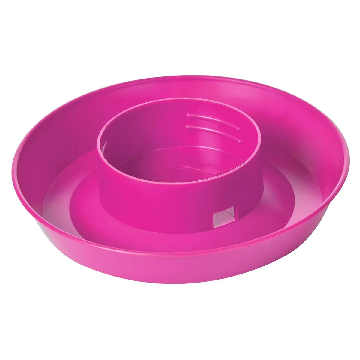 Screw-On Poultry Waterer Base for Quart Jar