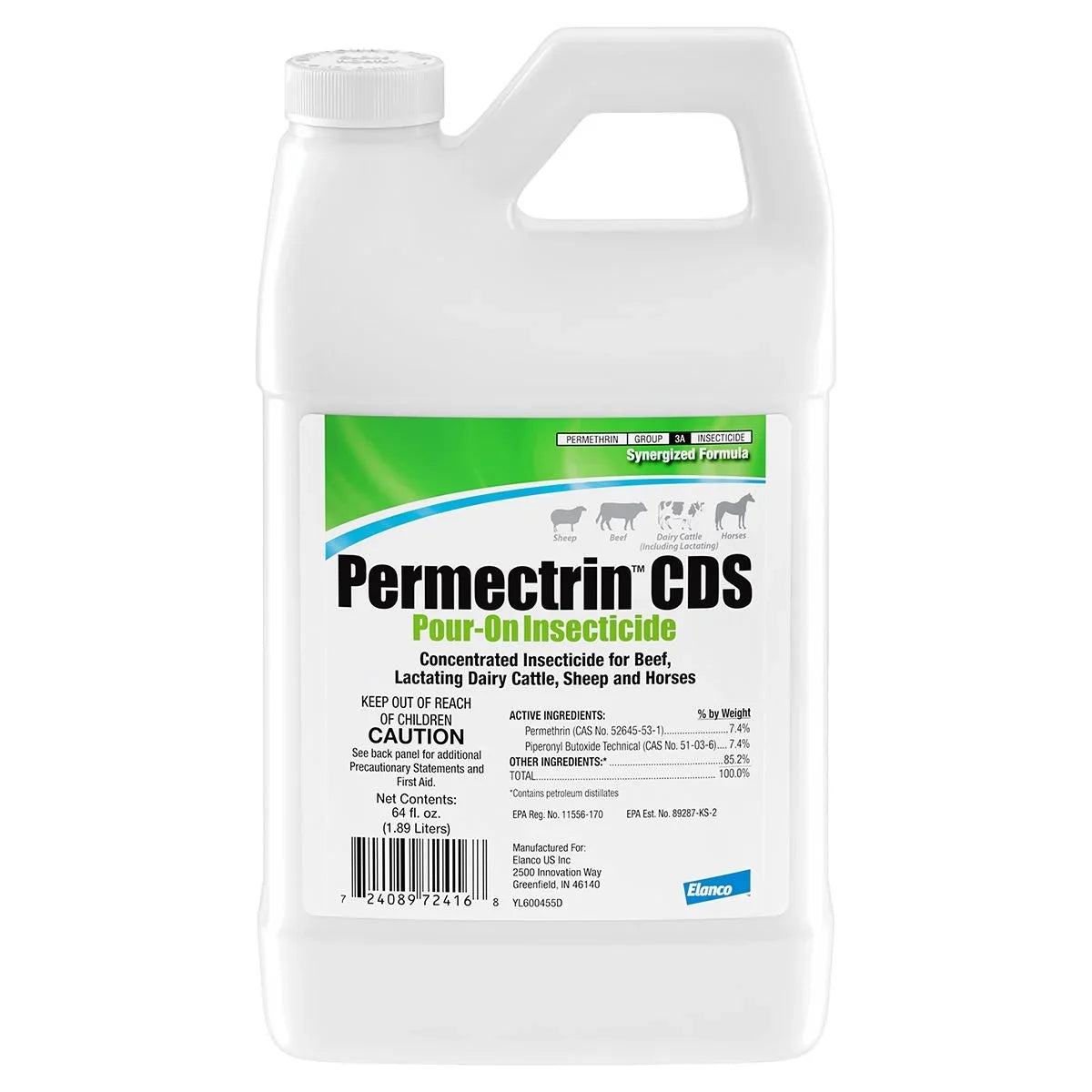 Permectrin CDS Pour-On Insecticide