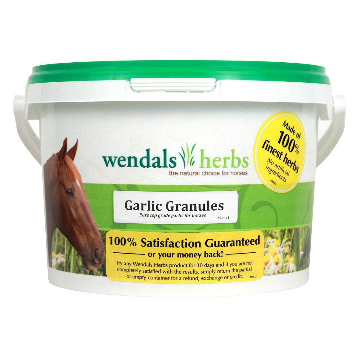 Wendals Herbs 100% Pure Garlic Granules - Houlihan Saddlery LLC