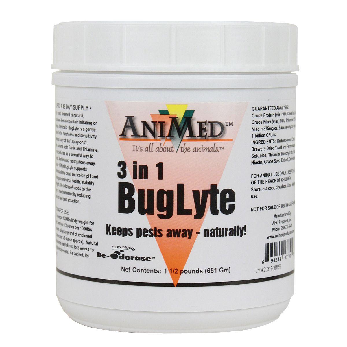 AniMed 3 in 1 BugLyte Equine Fly Control Supplement - Houlihan Saddlery LLC