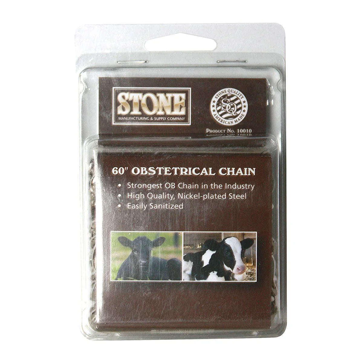 Stone OB Chain - Calf Pullers Stone Manufacturing Houlihan Saddlery LLC