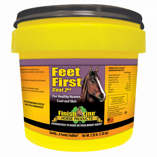 Feet First Coat 2nd - Horse Supplements Finish Line Horse Products Inc Houlihan Saddlery LLC