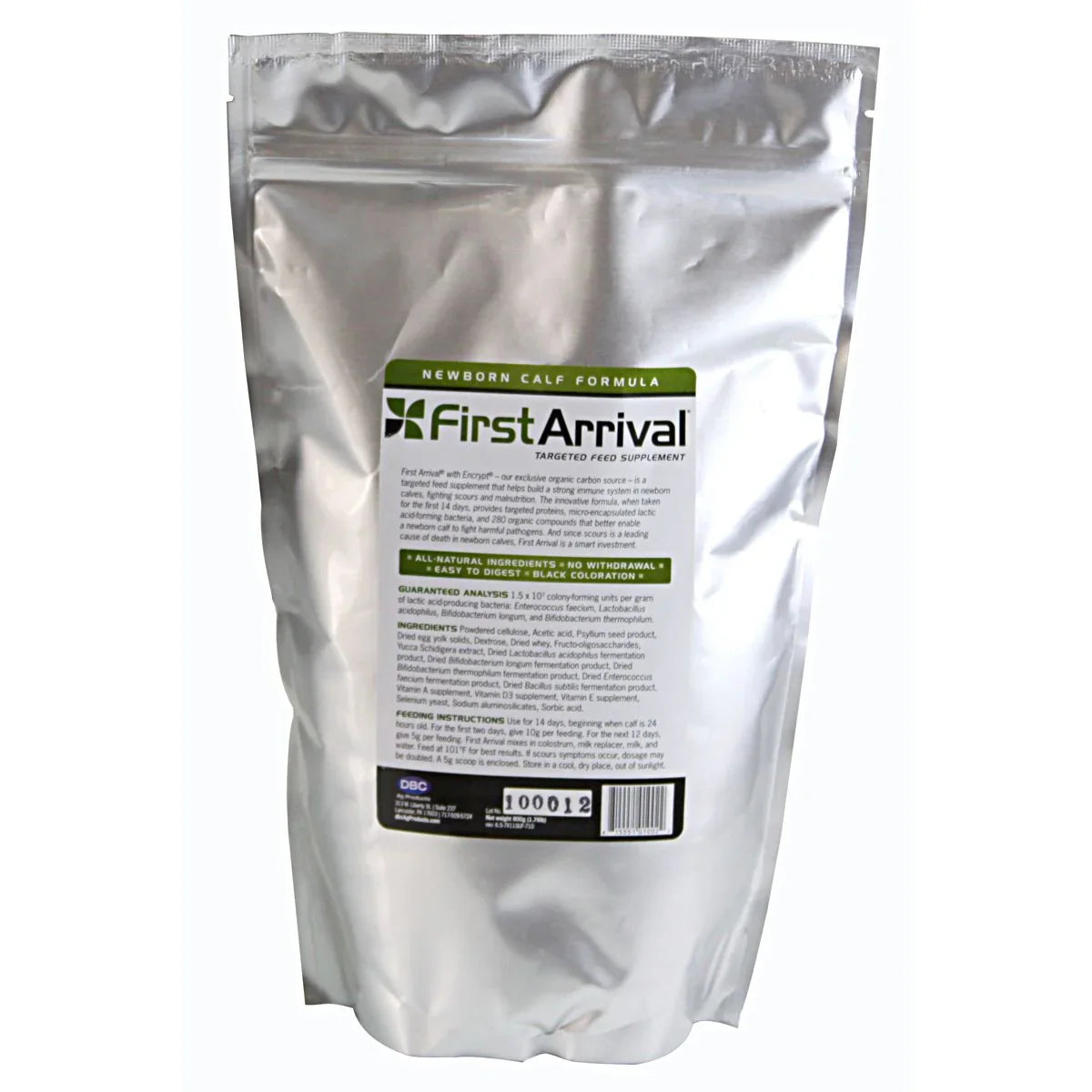 First Arrival with Encrypt Powder
