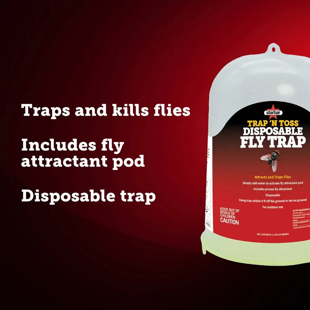 Trap 'N Toss Disposable Fly Trap