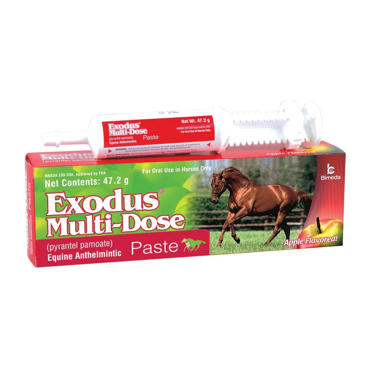 Exodus Paste Horse Dewormer