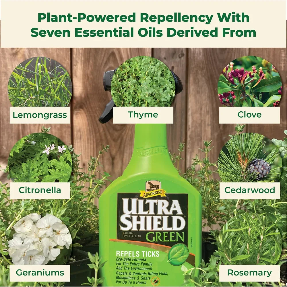 Ultra Shield Green Natural Fly Repellent