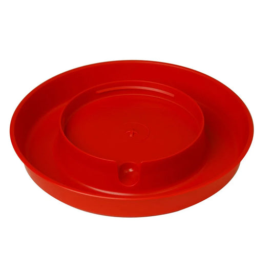 Screw-On Poultry Waterer Base for Gallon Jar