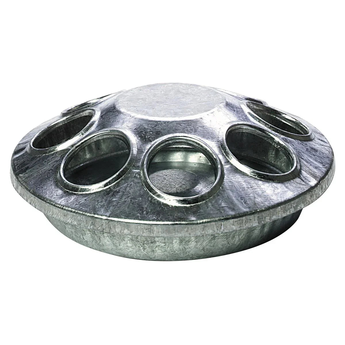 Round Metal Chick Feeder