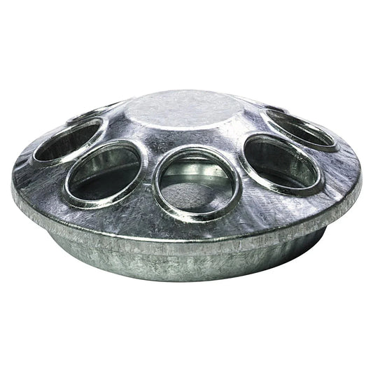 Round Metal Chick Feeder