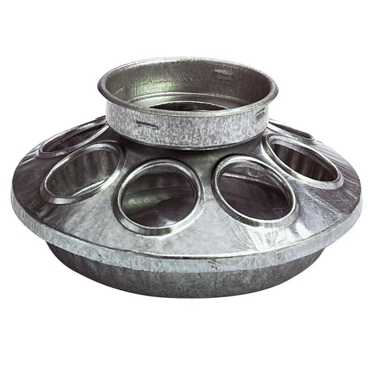 Round 1 Quart Jar Metal Feeder Base