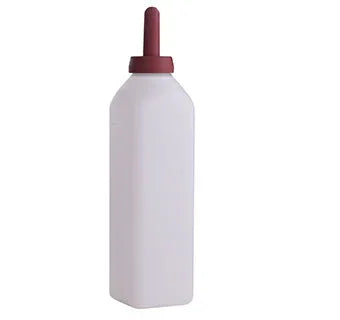 Snap-On Nursing Bottle with Nipple - Calf Bottles and Feeders Miller Little Giant Houlihan Saddlery LLC