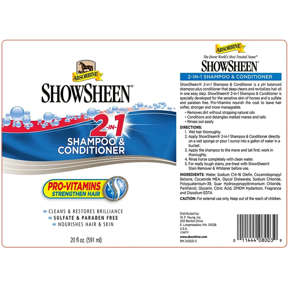 ShowSheen 2-in-1 Shampoo & Conditioner