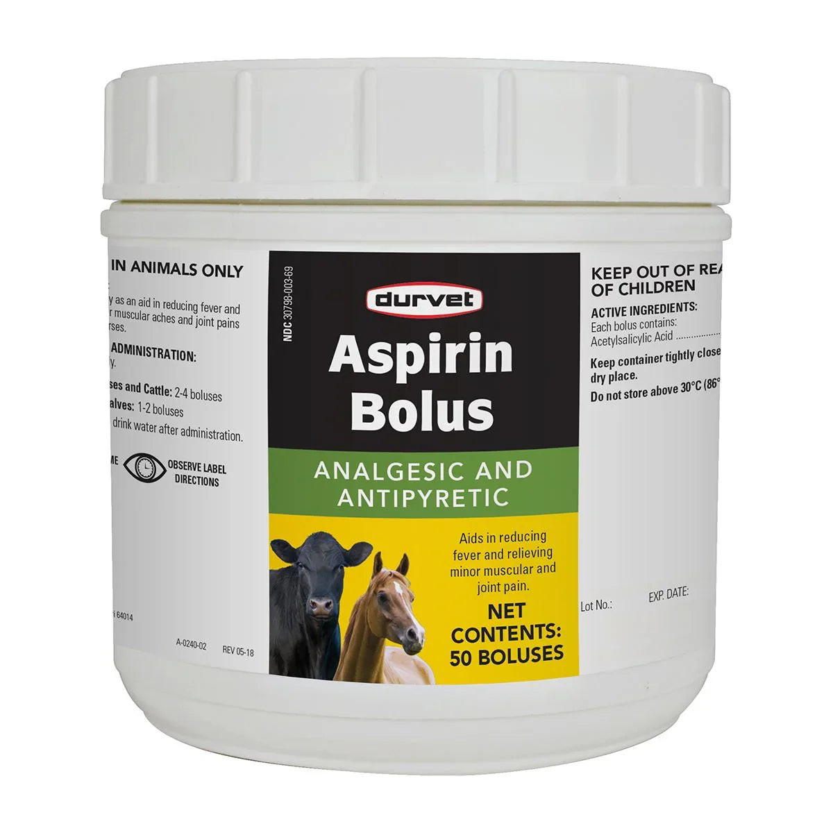 Durvet Aspirin Bolus