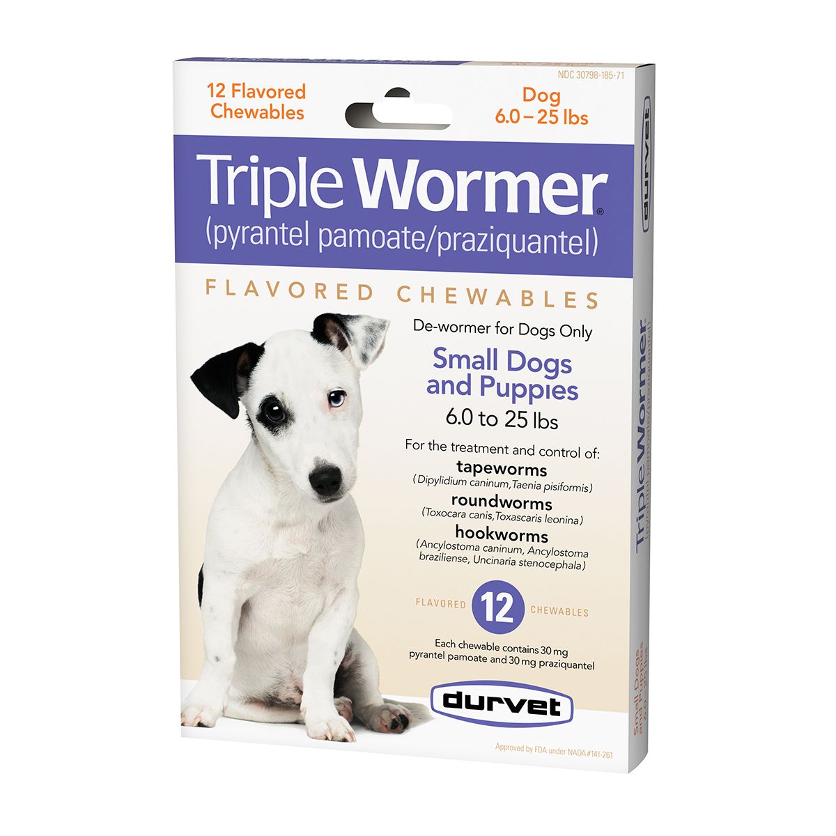 Triple Wormer Dewormer for Dogs