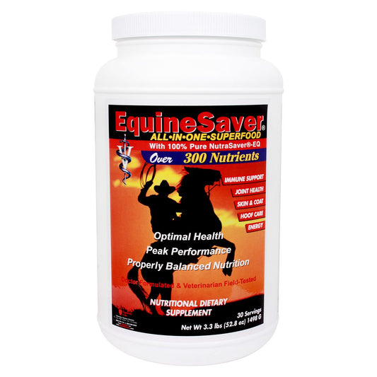 EquineSaver All-in-One Superfood - Horse Supplements Figuerola Labs Houlihan Saddlery LLC