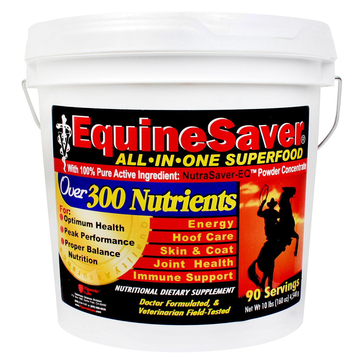 EquineSaver All-in-One Superfood - Horse Supplements Figuerola Labs Houlihan Saddlery LLC