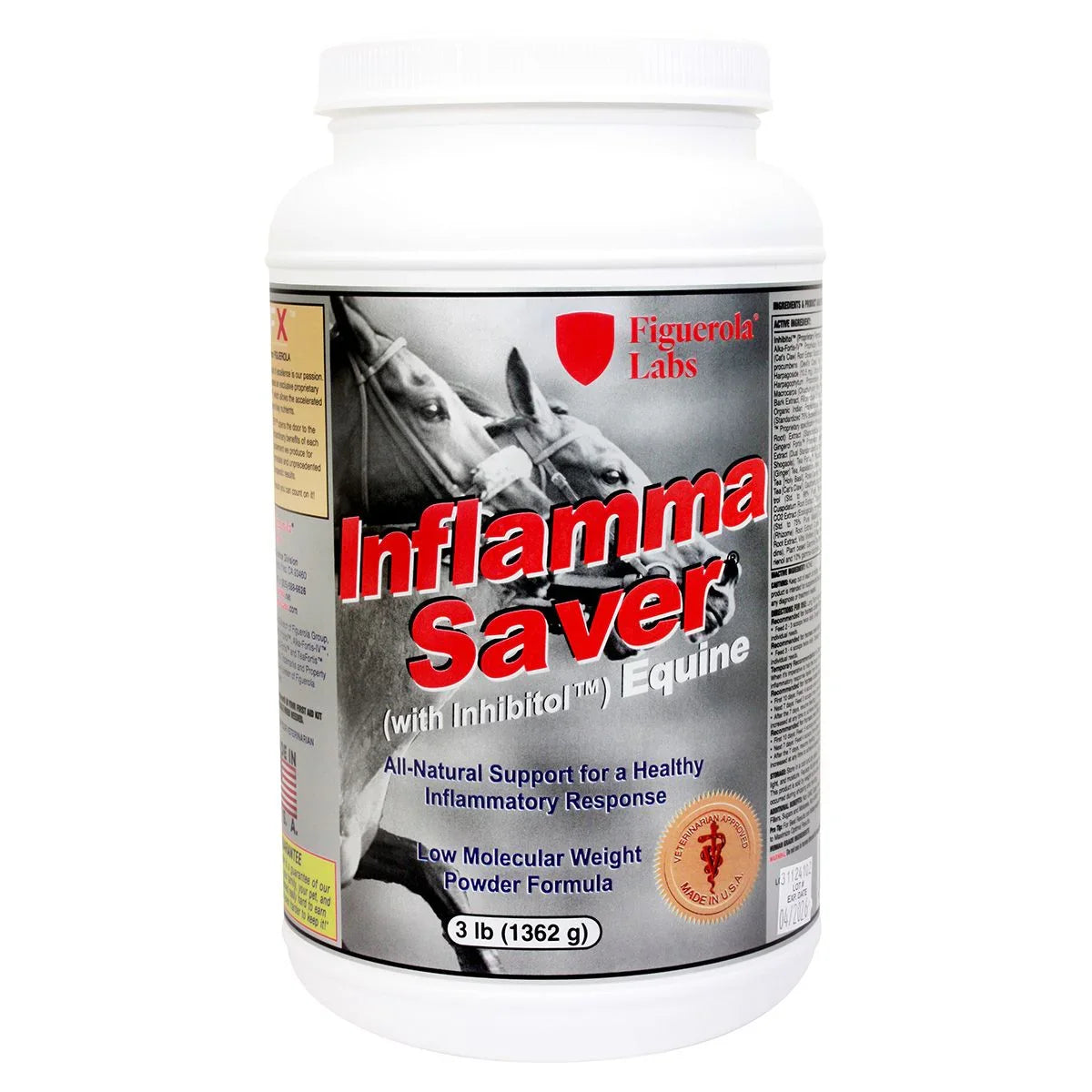 InflammaSaver (Inhibotol COX-2) Equine - Horse Supplements Figuerola Labs Houlihan Saddlery LLC