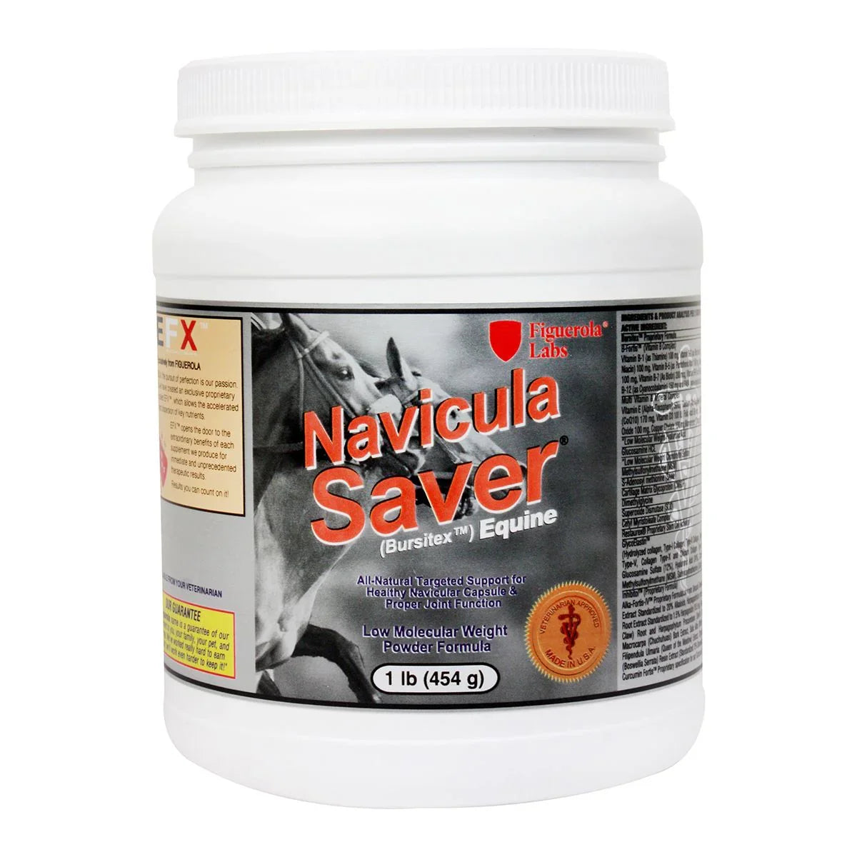 NaviculaSaver (100% Bursitex) Equine - Horse Supplements Figuerola Labs Houlihan Saddlery LLC
