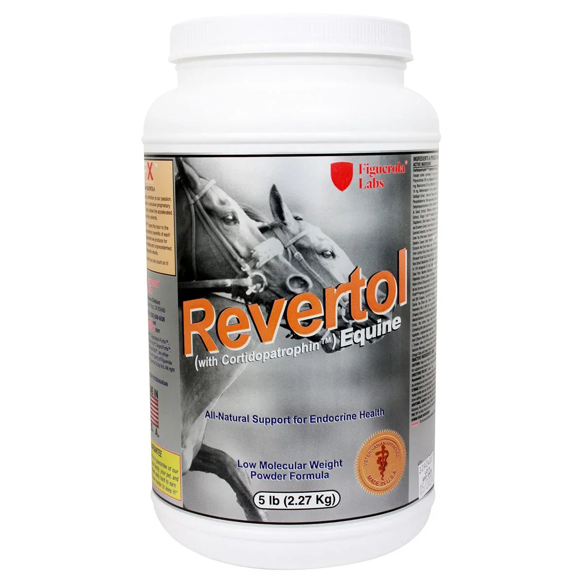 Revertol (100% Cortidopatrophin) Equine - Horse Supplements Figuerola Labs Houlihan Saddlery LLC