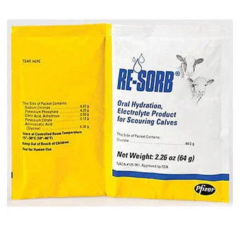 Re-Sorb Oral Hydration Calf Electrolyte