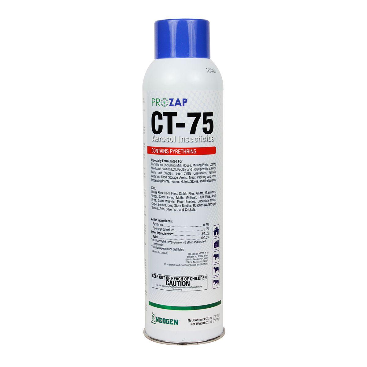 Prozap CT-75 Aerosol Insecticide - Houlihan Saddlery LLC