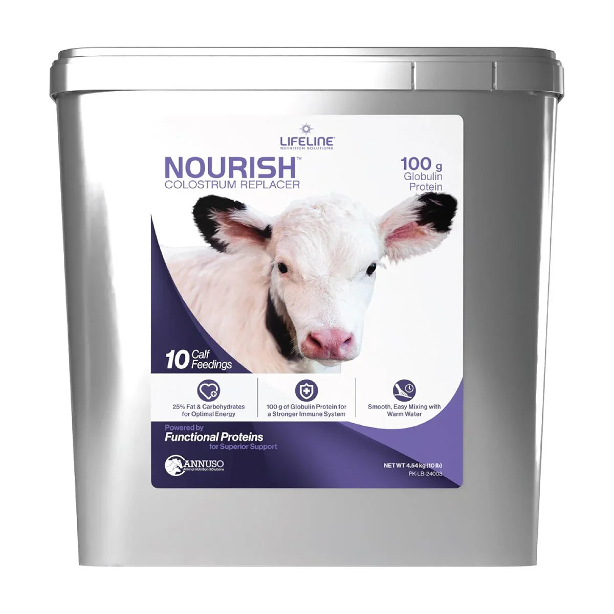 LIFELINE Nourish Colostrum Replacer - Livestock Colostrum ANNUSO Houlihan Saddlery LLC