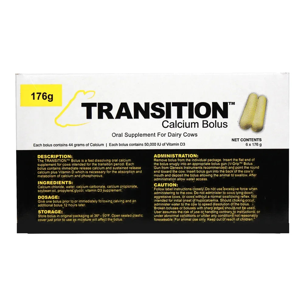 Transition Calcium Boluses