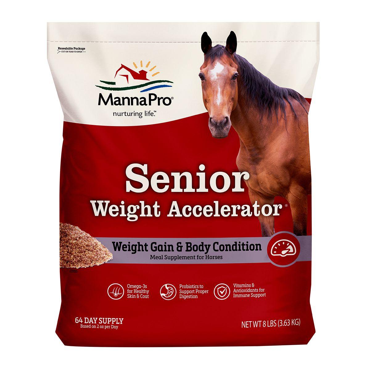 Manna Pro Senior Weight Accelerator - Houlihan Saddlery LLC