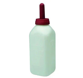 Snap-On Nursing Bottle with Nipple - Calf Bottles and Feeders Miller Little Giant Houlihan Saddlery LLC