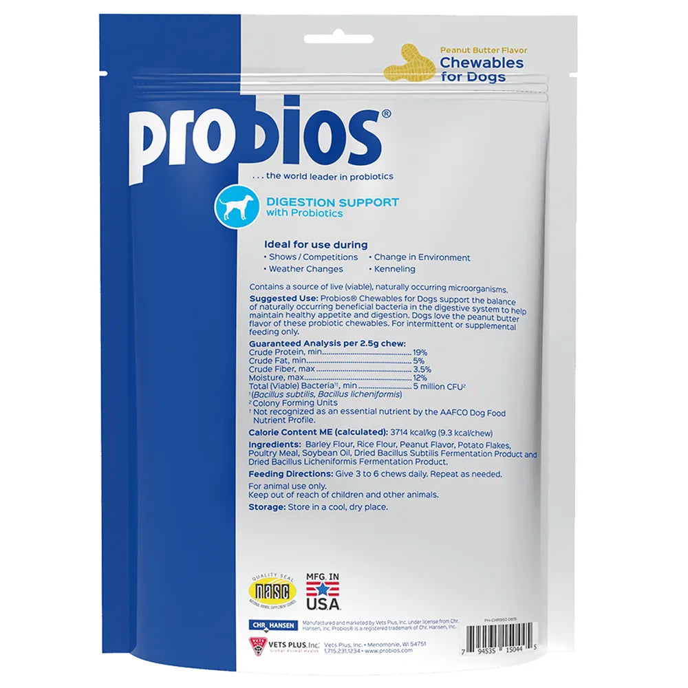 Probios Chewables Digestion Support with Probiotics