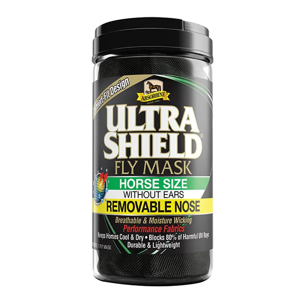 Ultra Shield Fly Mask with Removable Nose