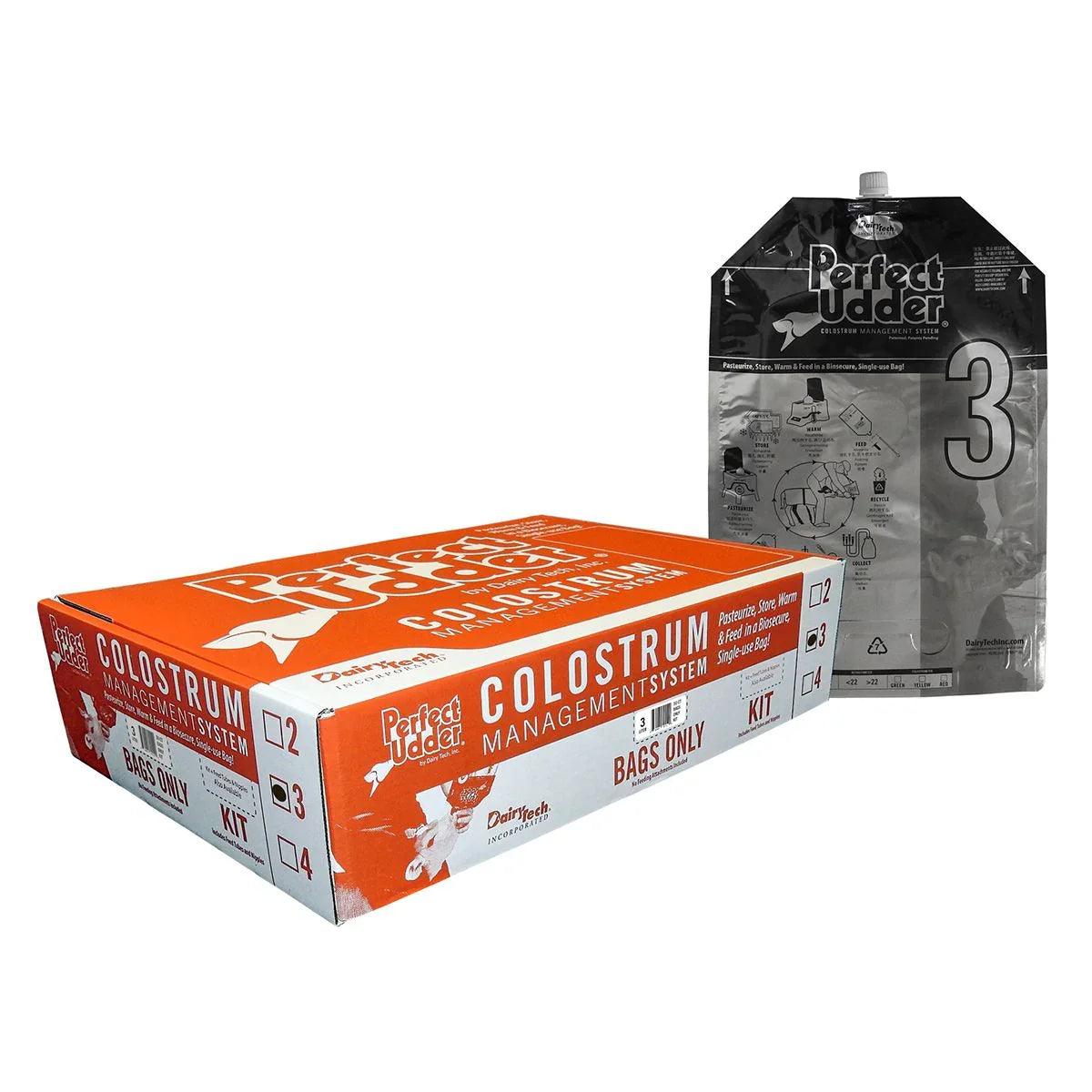 Perfect Udder Colostrum Bags - Calf Bottles and Feeders Dairy Tech LLC Houlihan Saddlery LLC