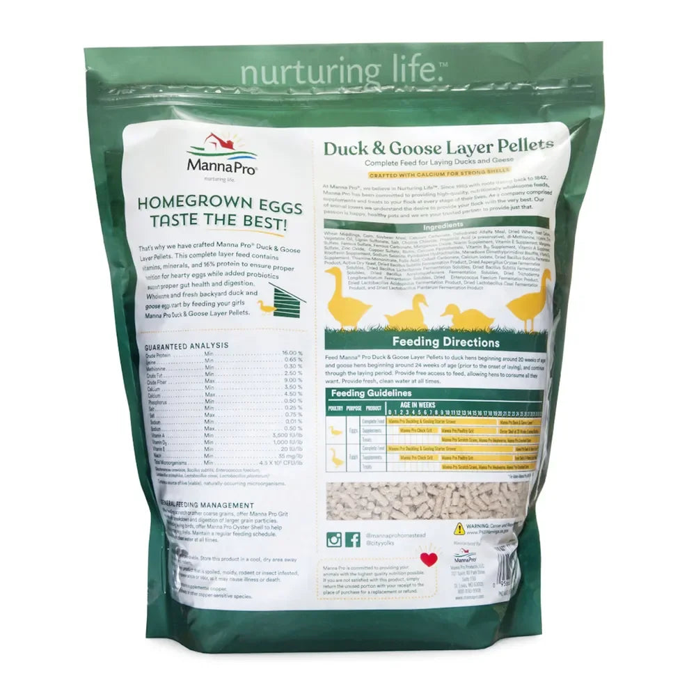 Duck & Goose Layer Pellets