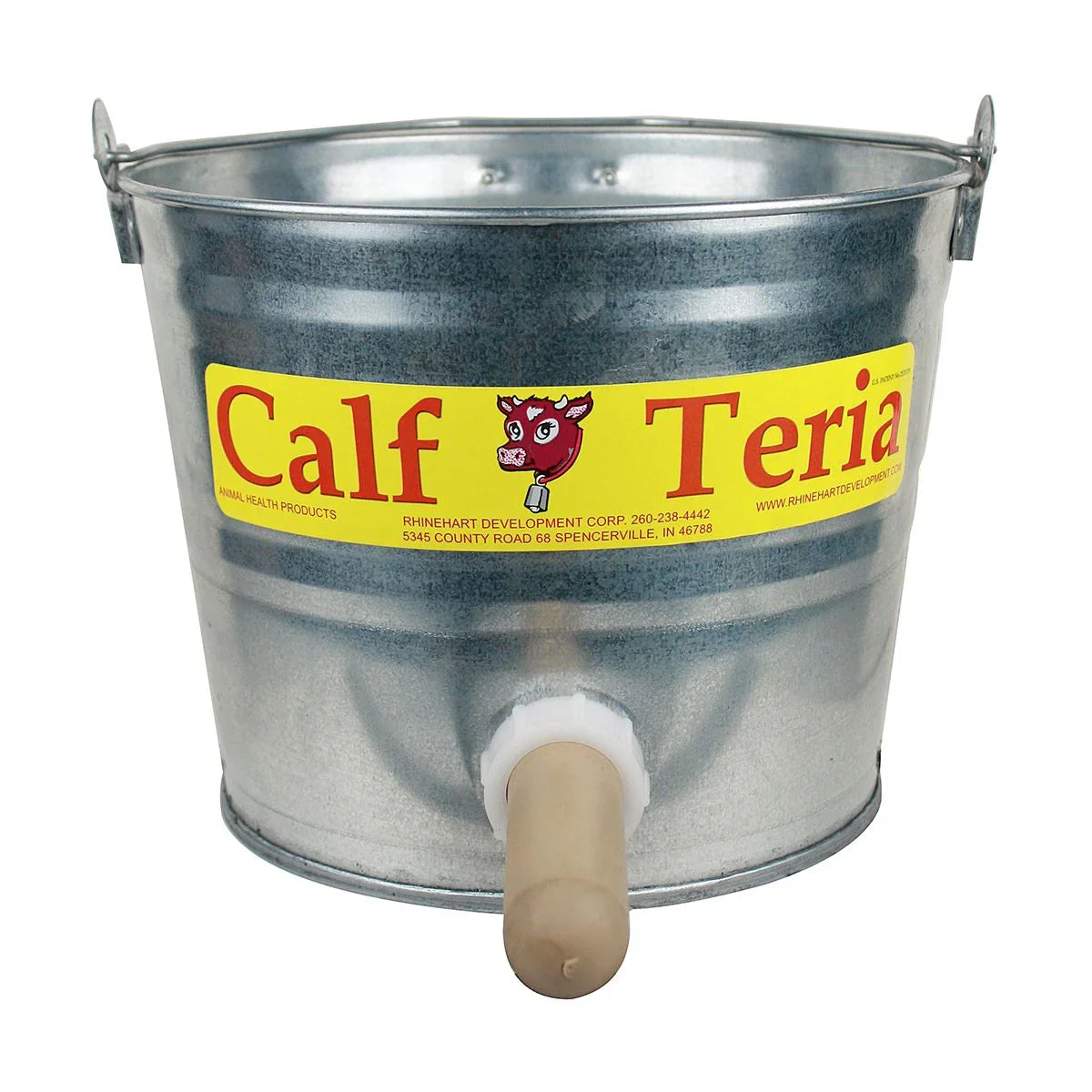 Calf-Teria Nipple Pail - Calf Bottles and Feeders Rhinehart Houlihan Saddlery LLC