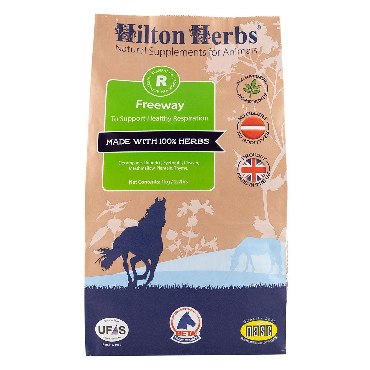 Hilton Herbs Freeway Respiratory Supplement - Houlihan Saddlery LLC