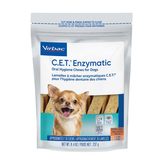 Virbac C.E.T. Enzymatic Oral Hygiene Chews for Dogs - Houlihan Saddlery LLC