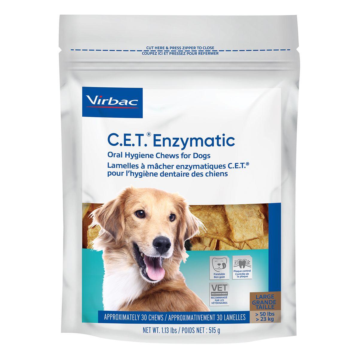 Virbac C.E.T. Enzymatic Oral Hygiene Chews for Dogs - Houlihan Saddlery LLC