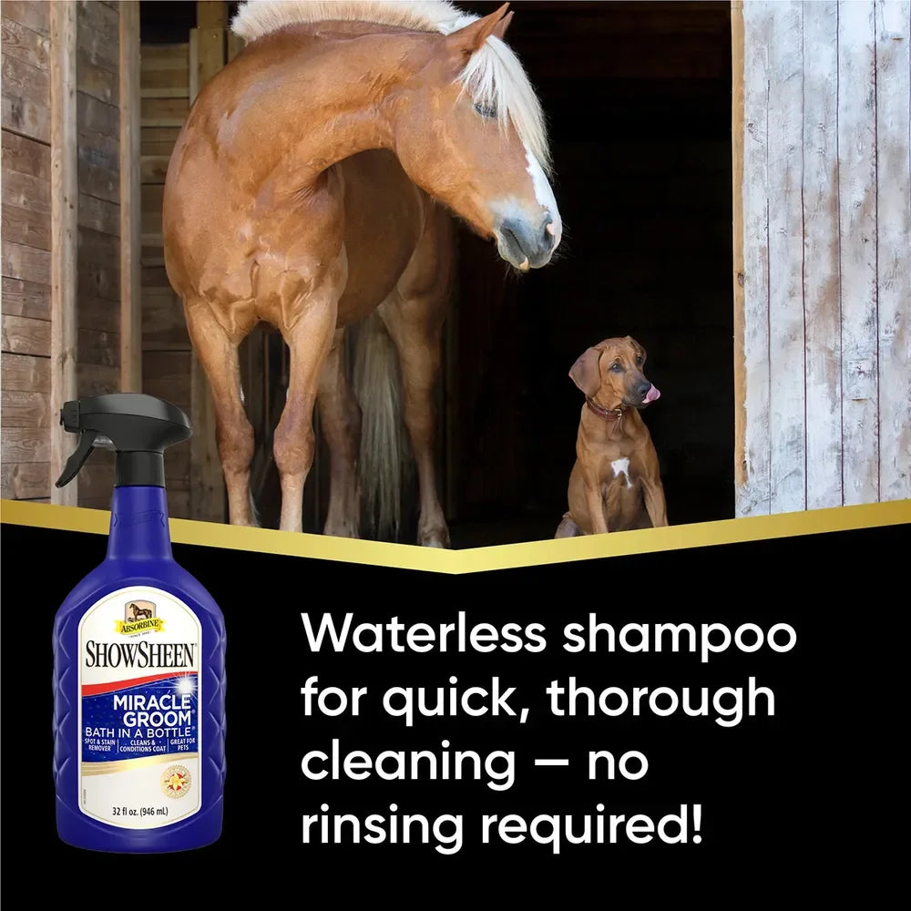 ShowSheen Miracle Groom Bath in a Bottle
