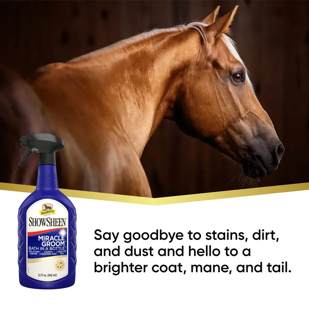 ShowSheen Miracle Groom Bath in a Bottle