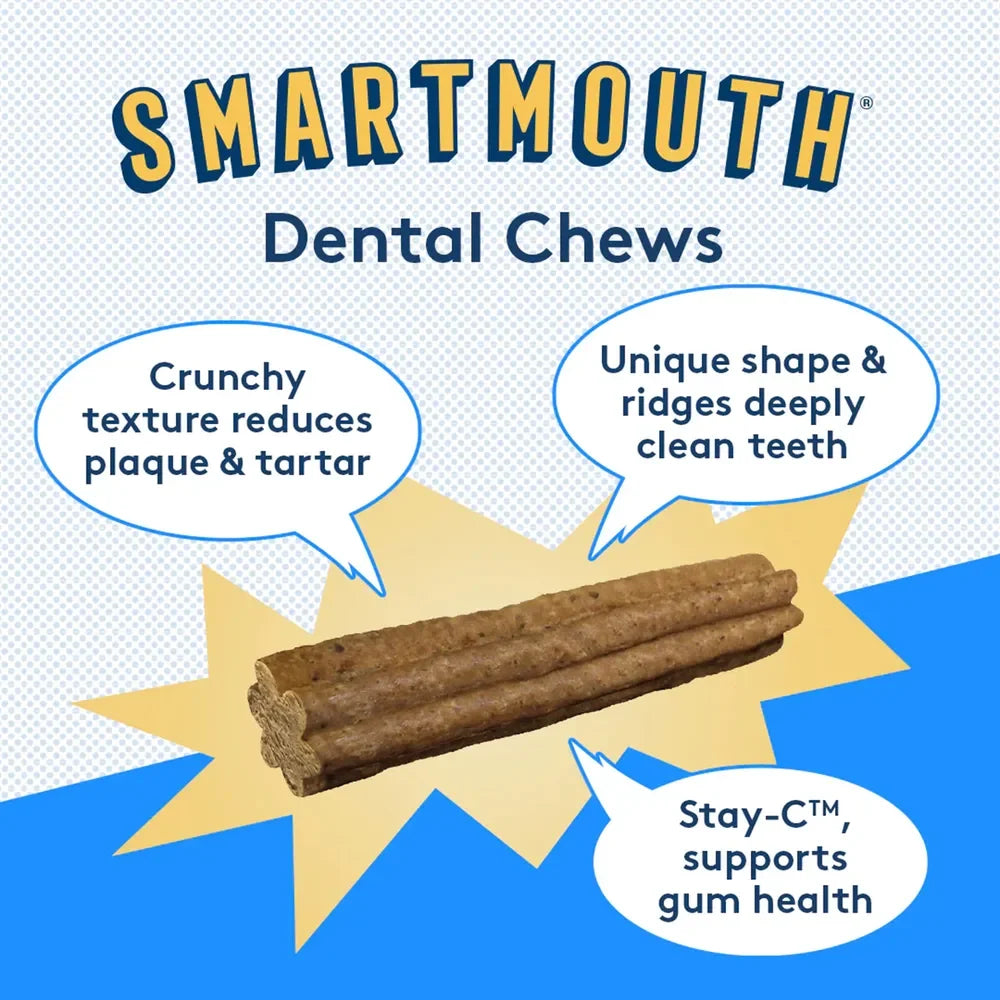 SmartMouth Original Dental Chews - Dog Dental Chews - The Missing Link - Houlihan Saddlery LLC