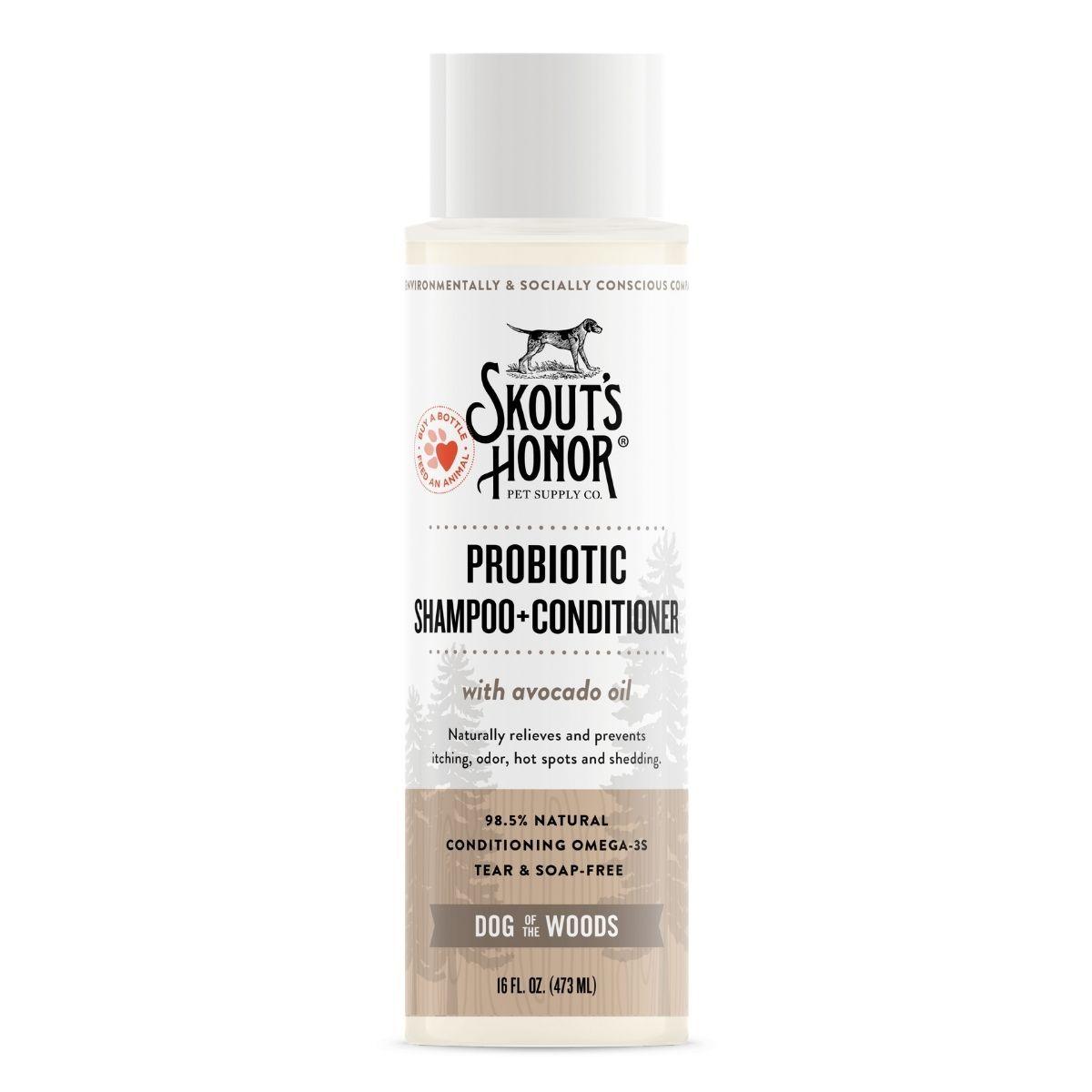 Skout's Honor Probiotic Shampoo + Conditoner