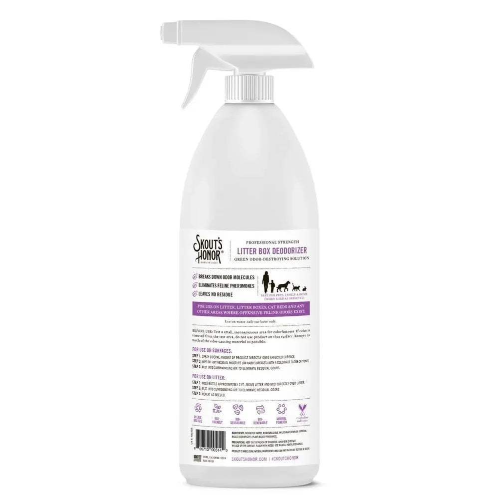 Skout's Honor Litter Box Deodorizer