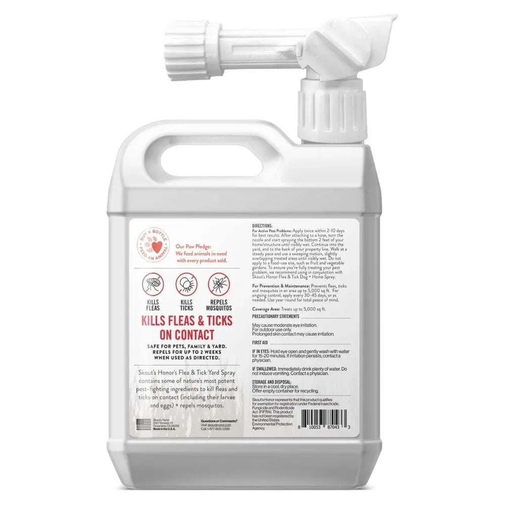 Max Strength Flea + Tick Yard Spray