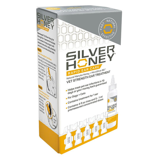 Silver Honey Rapid Ear Care Vet Strength Ear Treatment Kit