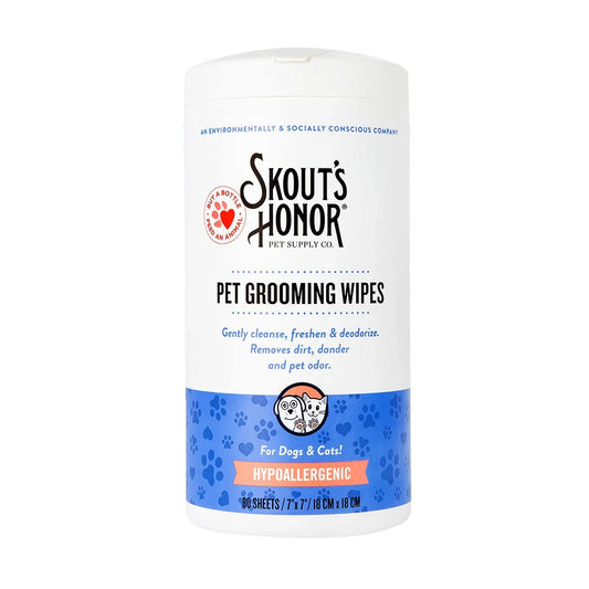Skout's Honor Pet Grooming Wipes